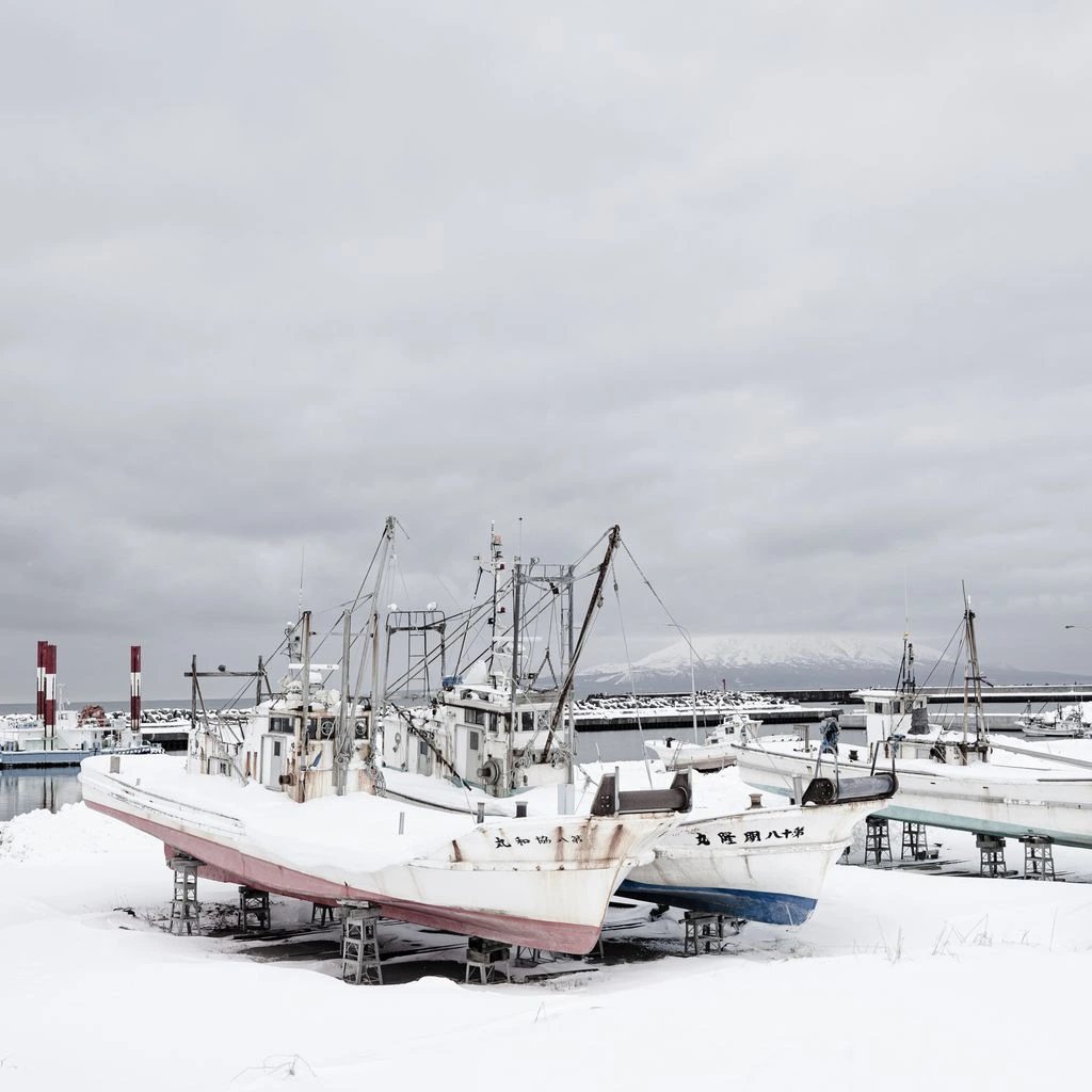 Otaru fishing port quay wall expansion